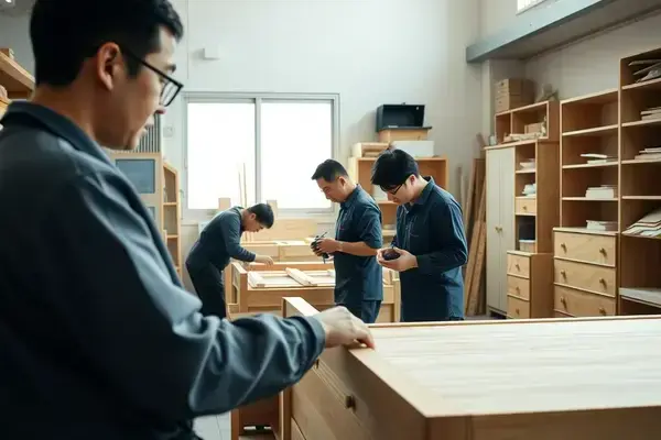 オーダーメイドの様子