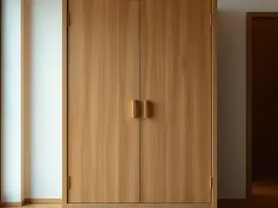 木製クローゼット