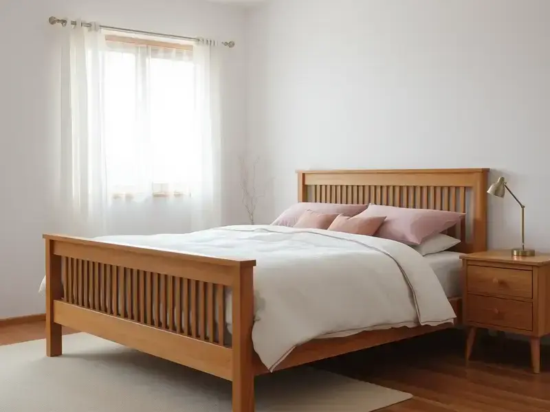 眠り草インテリアの寝室事例